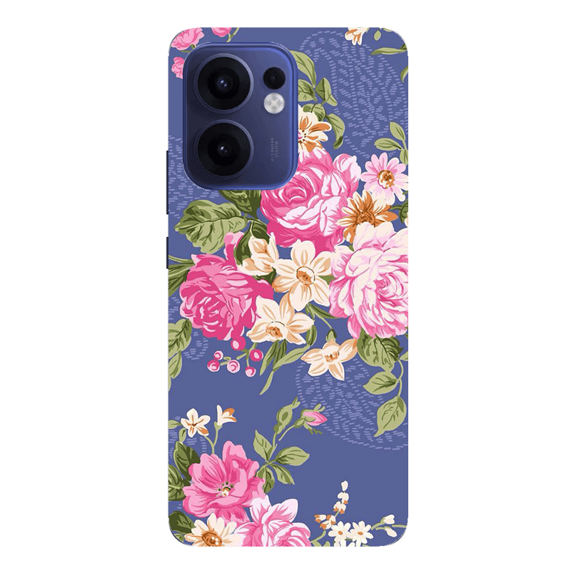Oppo Reno13 FS Mixed roses Transparent Silicone TPU Θήκη